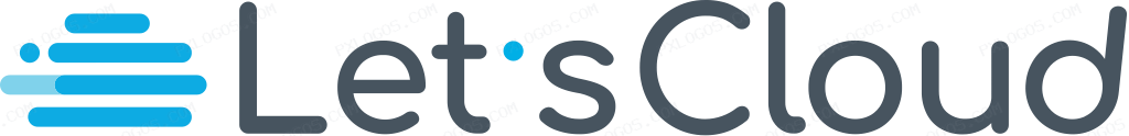 Lets Cloud Logo PNG with transparent background