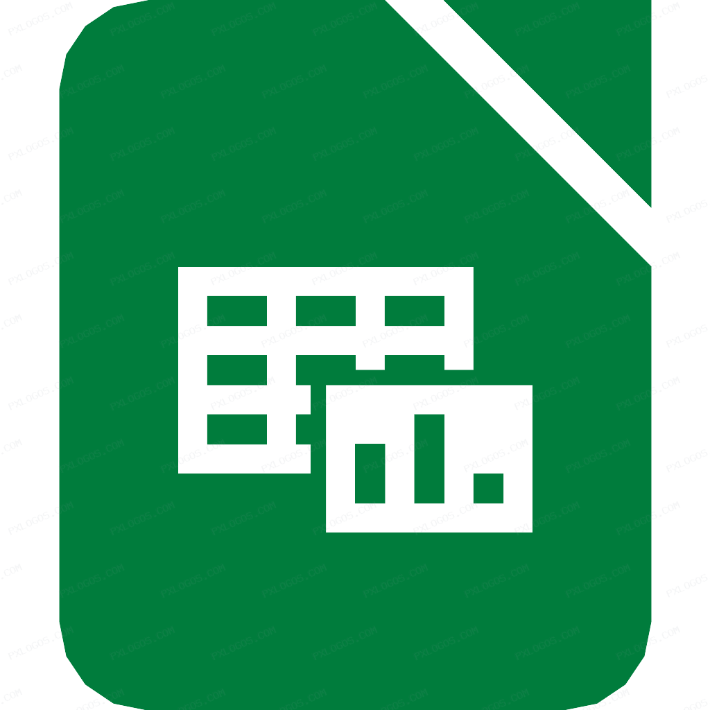 LibreOffice Calc Logo PNG with transparent background