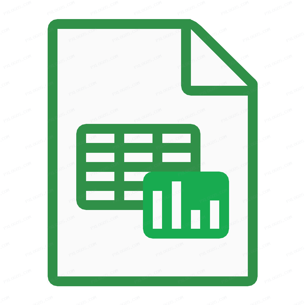 Libreoffice Colibre Spreadsheet Logo PNG with transparent background