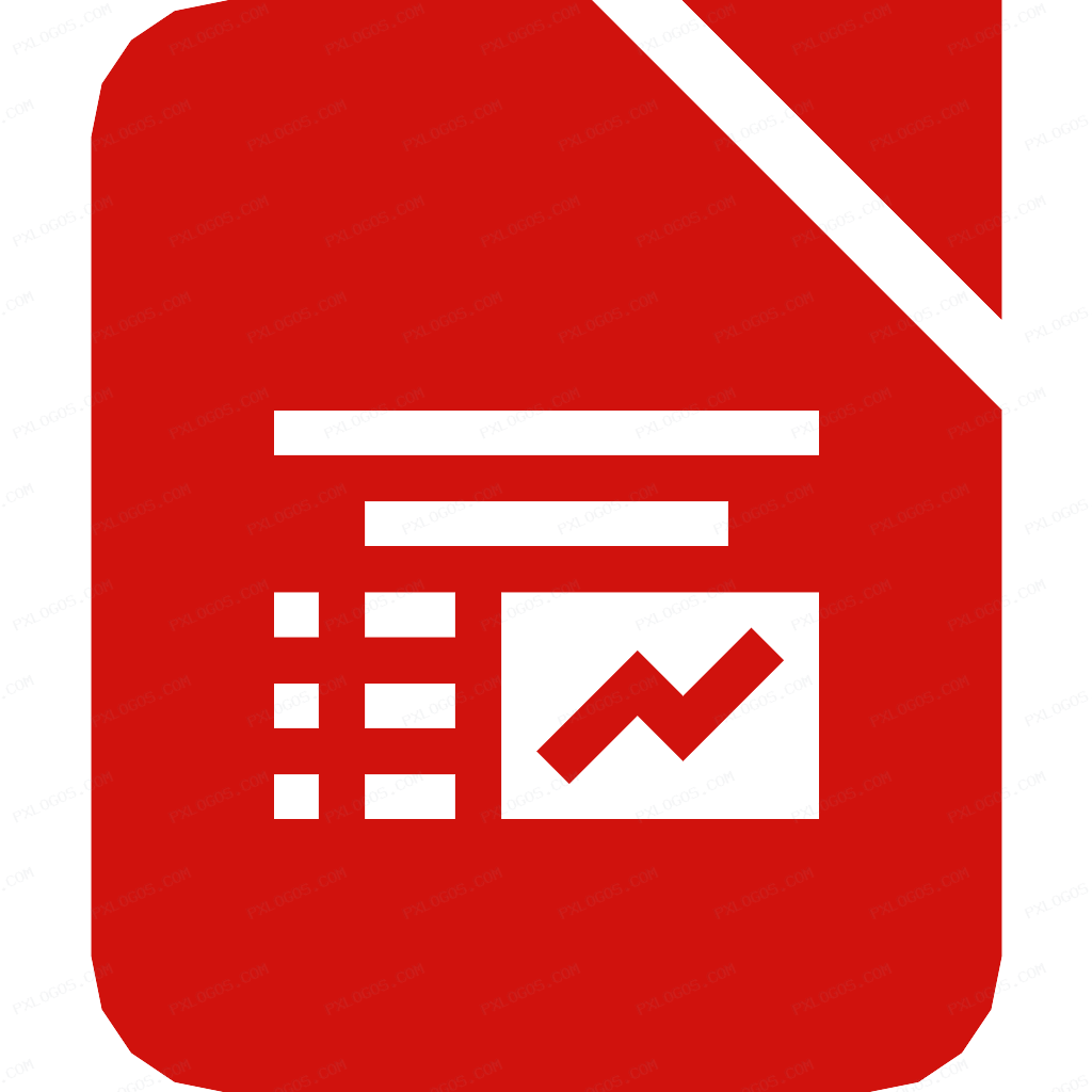 LibreOffice Impress Logo PNG with transparent background