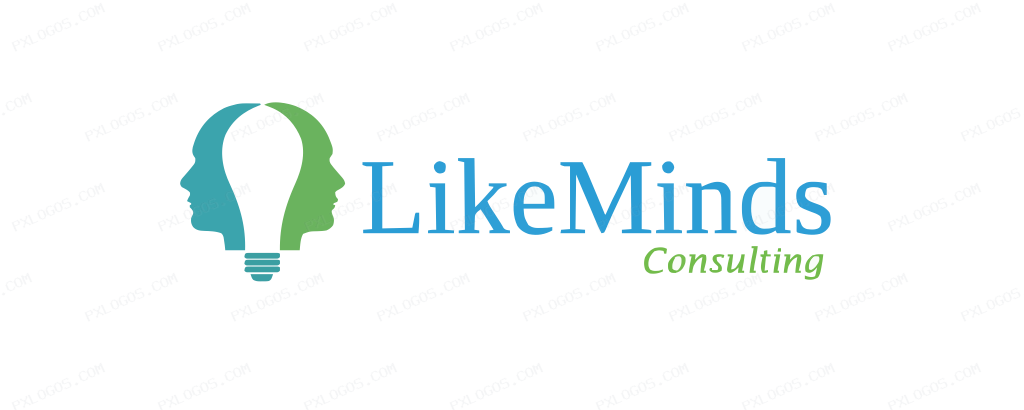 Like Minds Consulting Logo PNG with transparent background