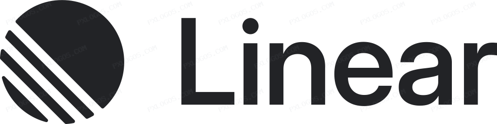 Linear Wordmark Logo PNG with transparent background