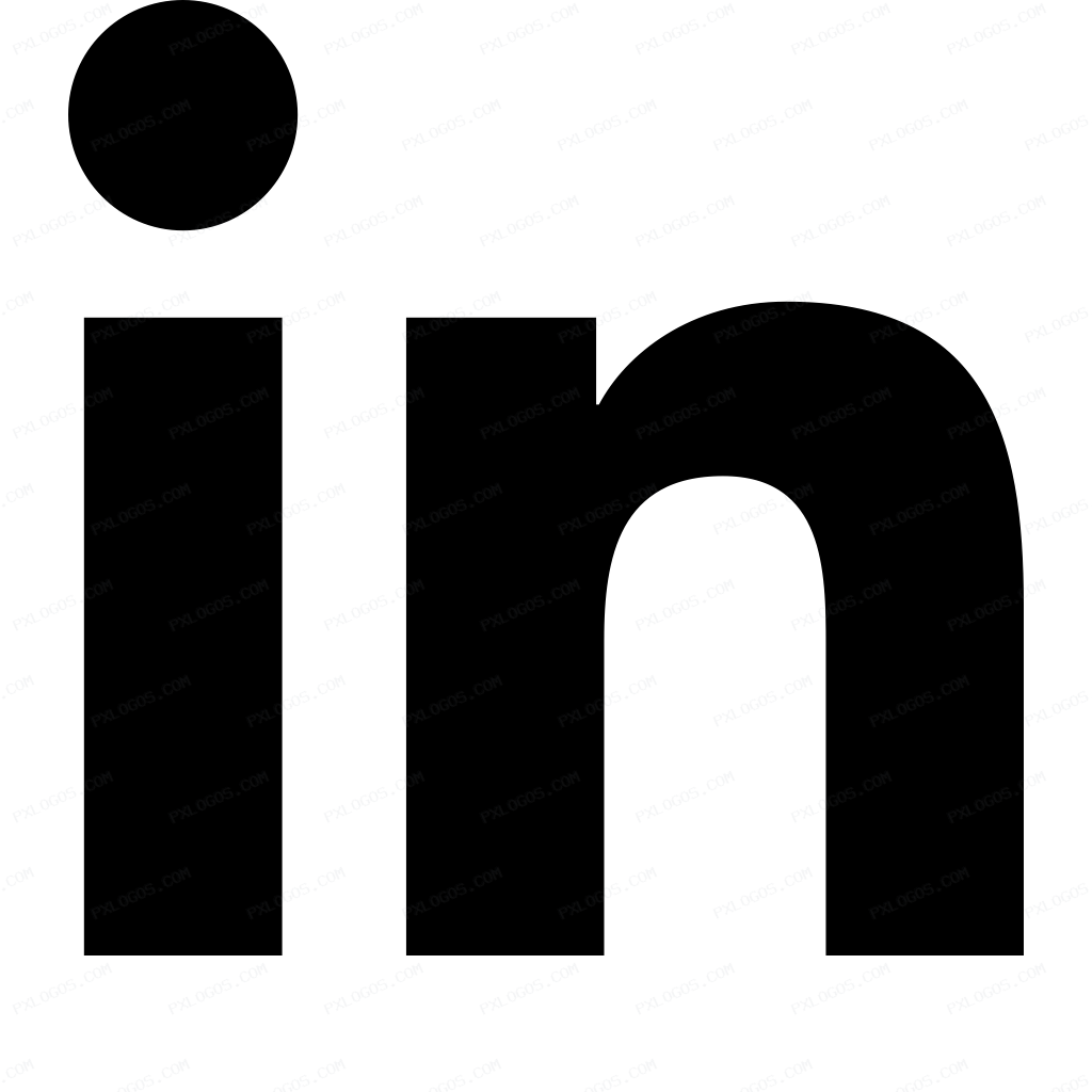 LinkedIn In Logo PNG with transparent background