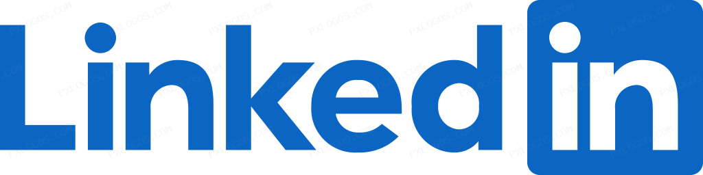 LinkedIn Wordmark Logo PNG with transparent background