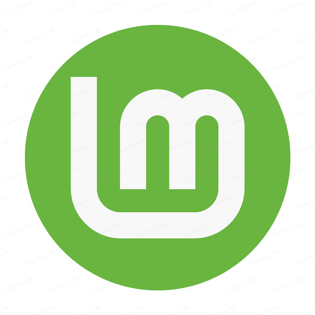 Linux Mint Logo PNG with transparent background