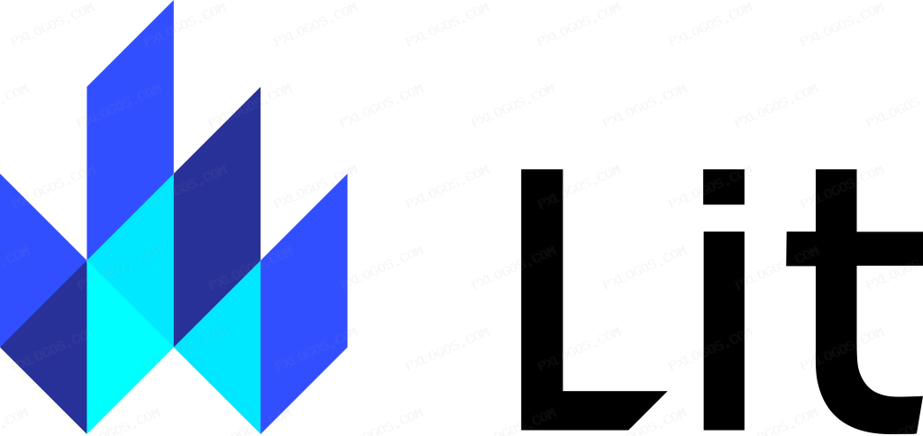 Lit Wordmark Logo PNG with transparent background