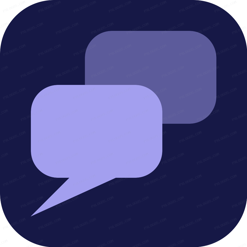Little Chat Logo PNG with transparent background