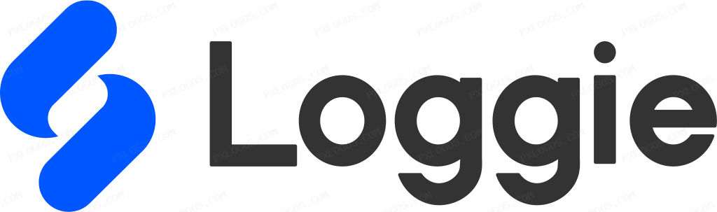 Loggie Logo PNG with transparent background