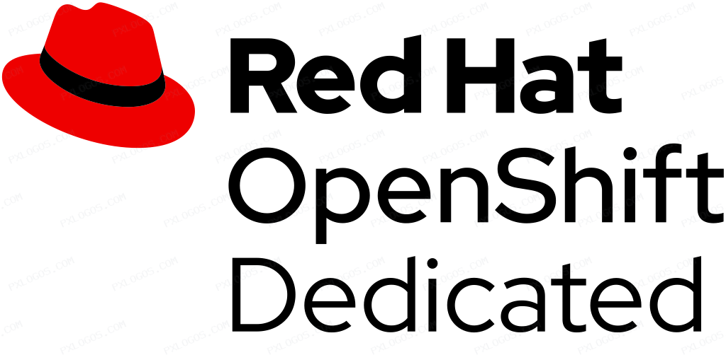 Logo Red Hat Openshift Dedicated A Standard RGB Logo PNG with transparent background