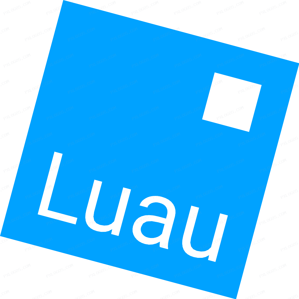 Luau Logo PNG with transparent background