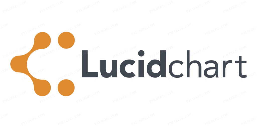 Lucidchart Wordmark Logo PNG with transparent background
