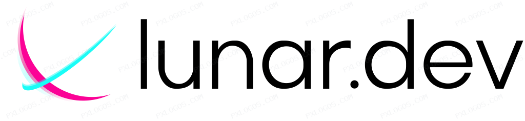 Lunar Dev Logo PNG with transparent background