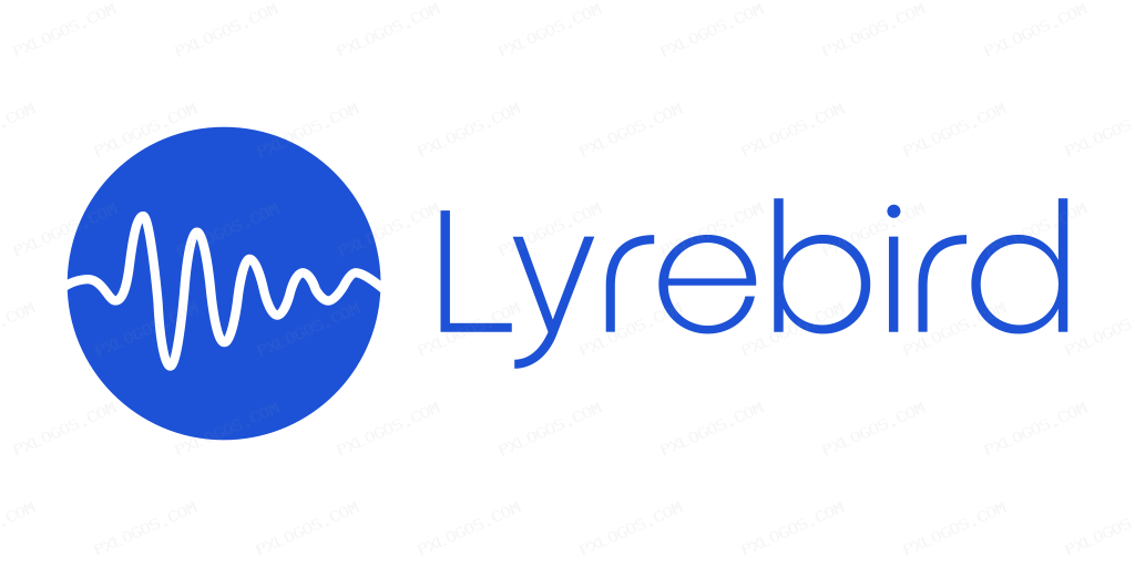 Lyrebirdai Wordmark Logo PNG with transparent background