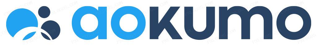 Aokumo Logo PNG with transparent background