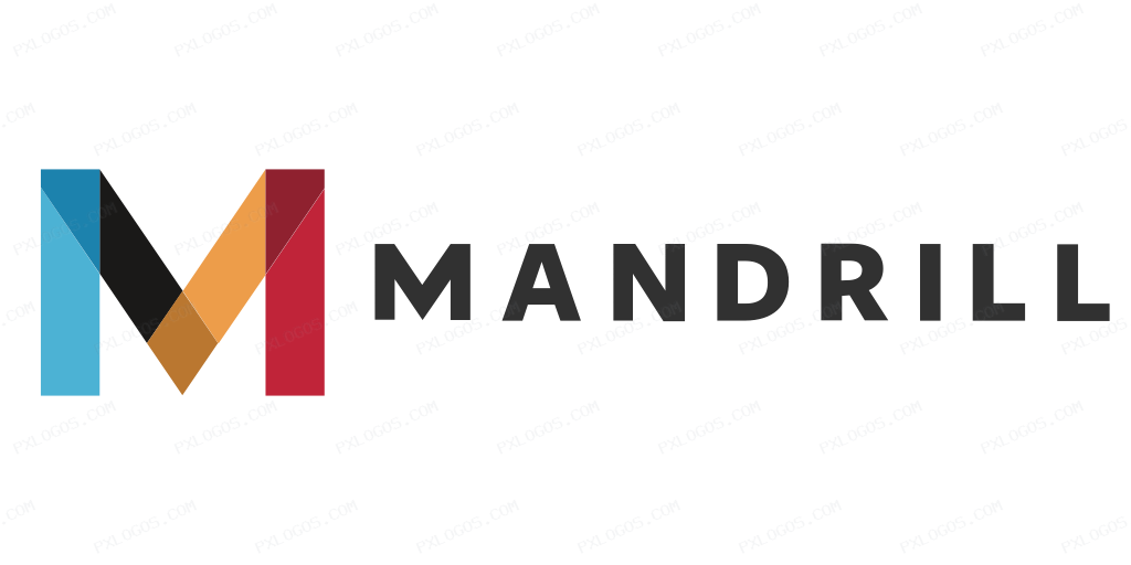 Mandrill Wordmark Logo PNG with transparent background