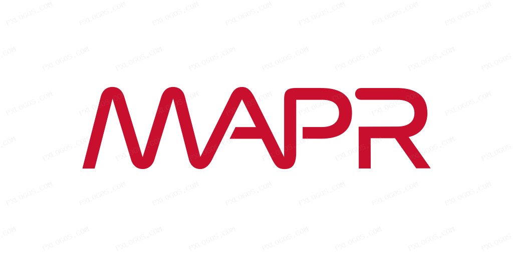 Mapr Wordmark Logo PNG with transparent background