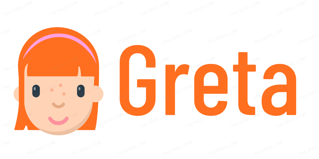 Marcuseinfo Greta Wordmark Logo PNG with transparent background