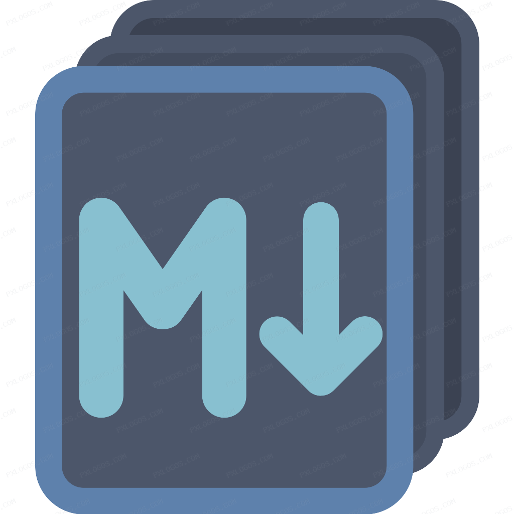 Markstack Logo PNG with transparent background