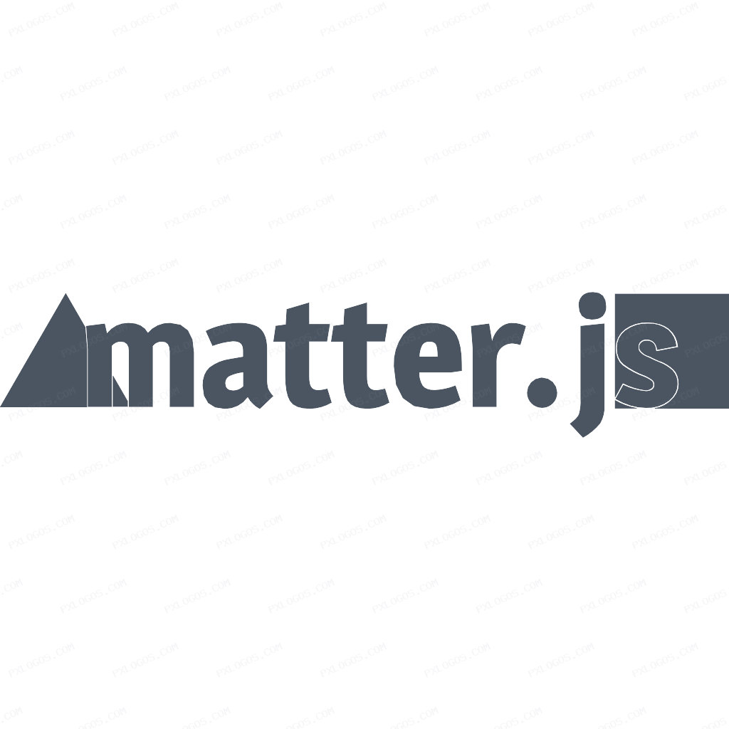 Matter JS Logo PNG with transparent background