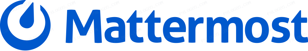 Mattermost Wordmark Logo PNG with transparent background