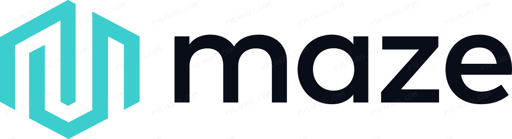 Maze Logo PNG with transparent background