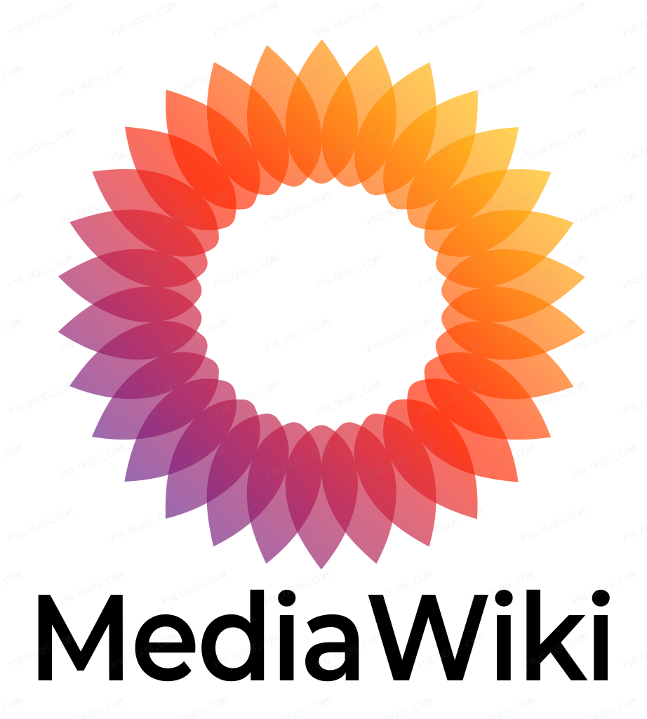 Mediawiki Wordmark Logo PNG with transparent background