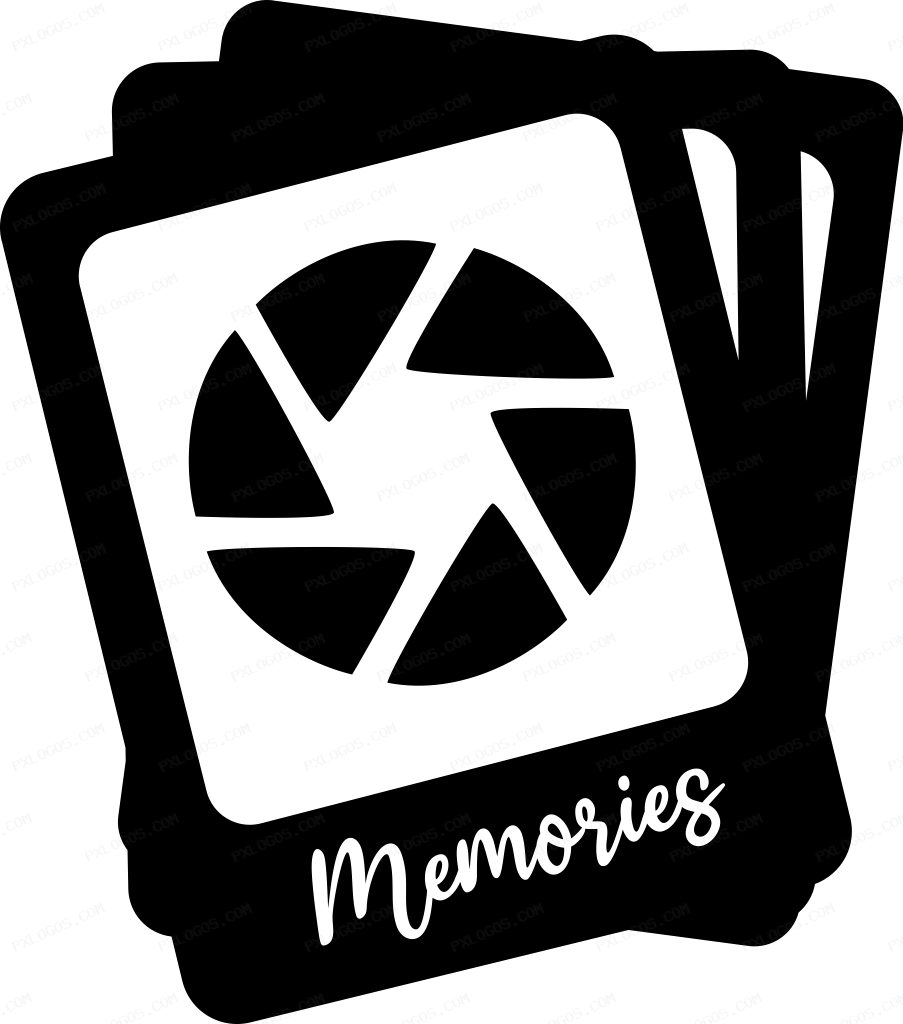 Memories Logo PNG with transparent background