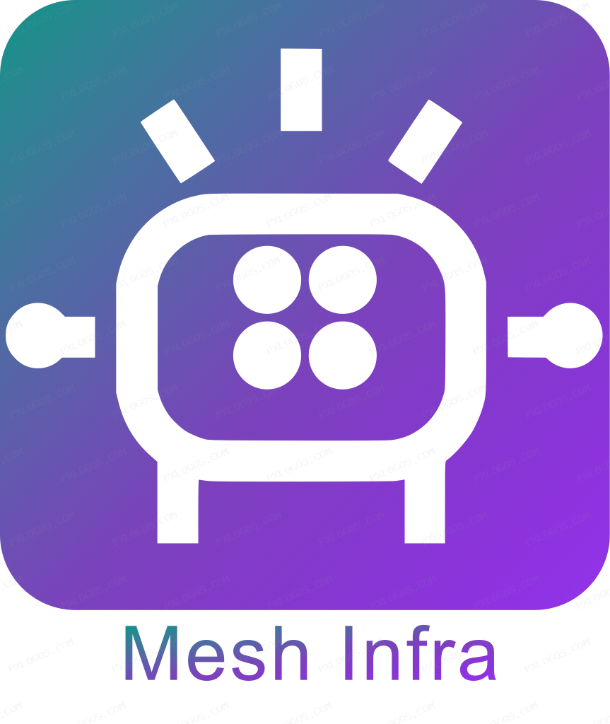 Meshinfra Logo PNG with transparent background