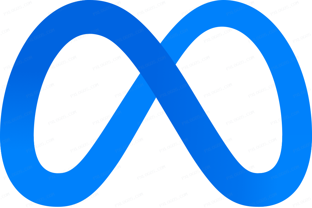 Meta Logo PNG with transparent background