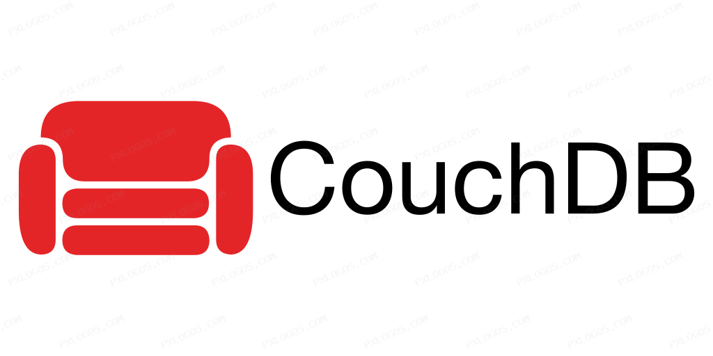 Apache Couchdb Wordmark Logo PNG with transparent background