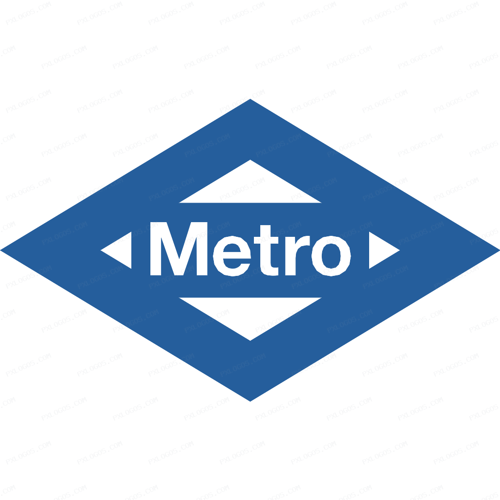 Metro de Madrid Logo PNG with transparent background