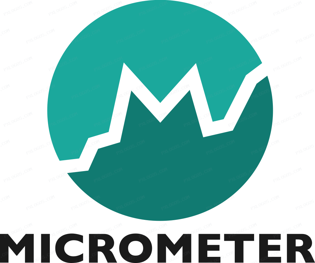 Micrometer Logo PNG with transparent background