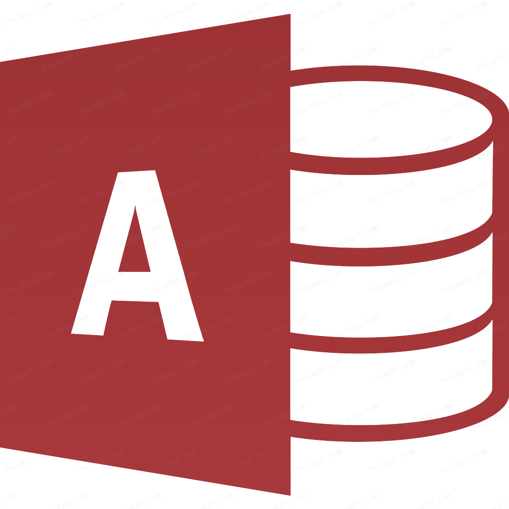Microsoft Access 2013 Logo PNG with transparent background