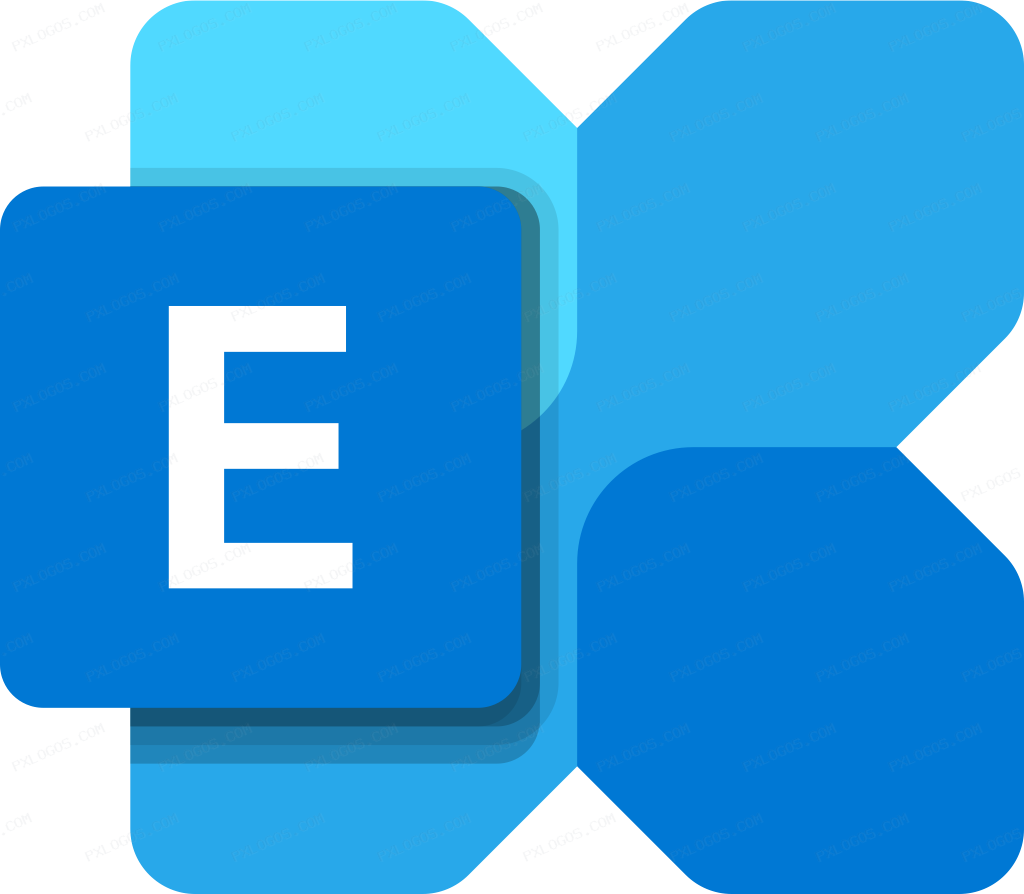 Microsoft Exchange Logo PNG with transparent background