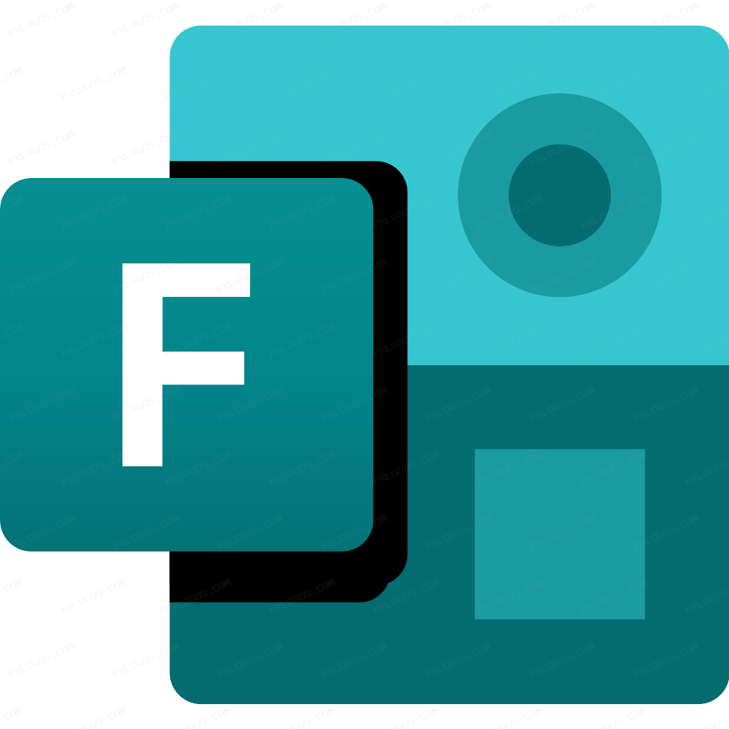 Microsoft Forms 2019 Logo PNG with transparent background