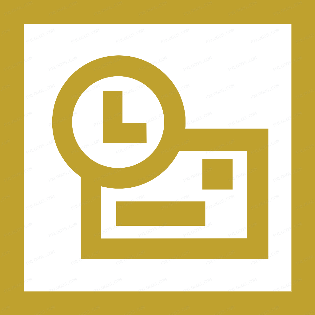 Microsoft Outlook 2000 Logo PNG with transparent background