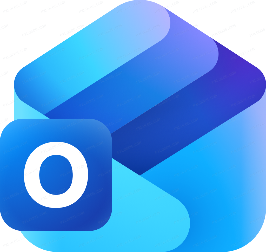 Microsoft Outlook Logo PNG with transparent background