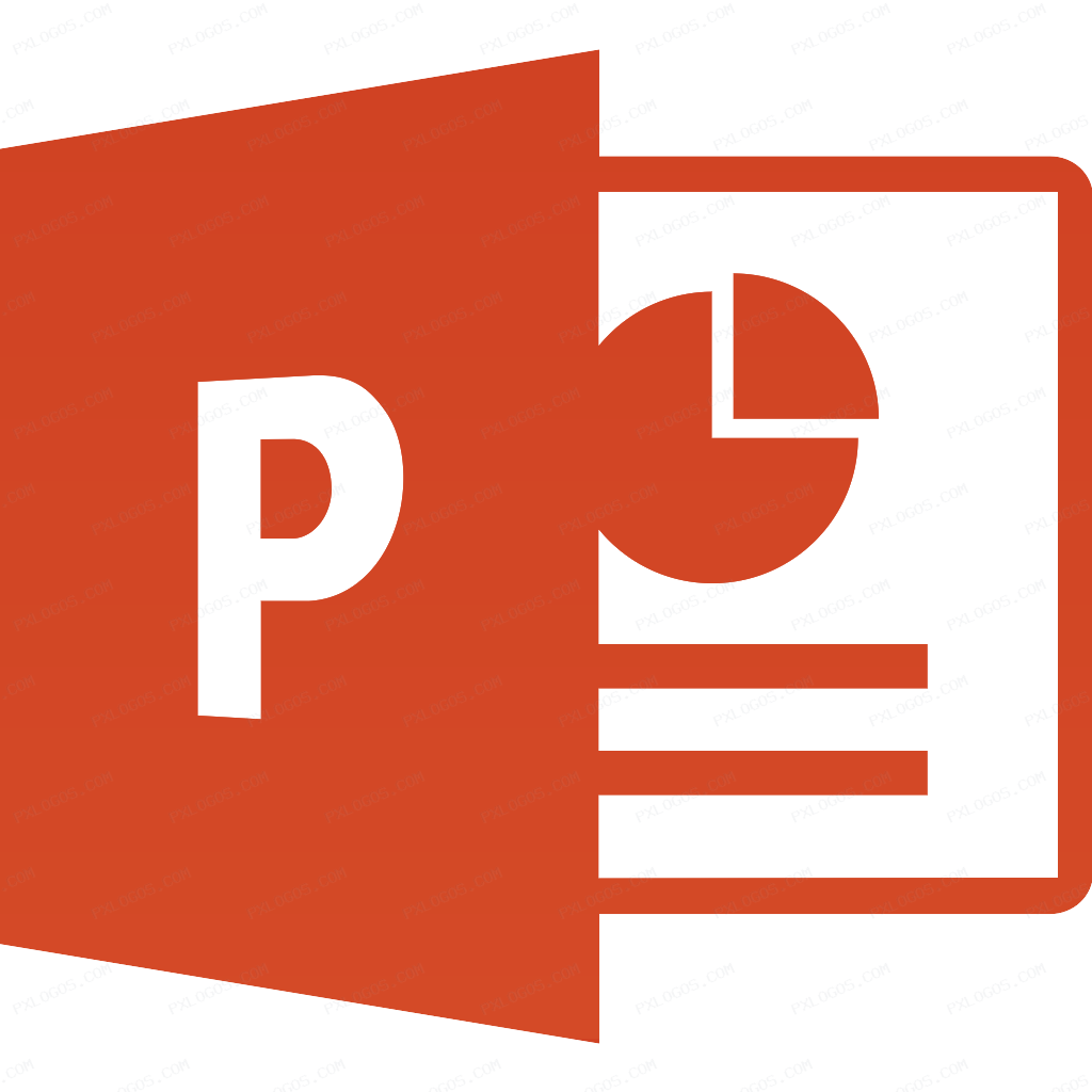 Microsoft Powerpoint 2013 Logo PNG with transparent background