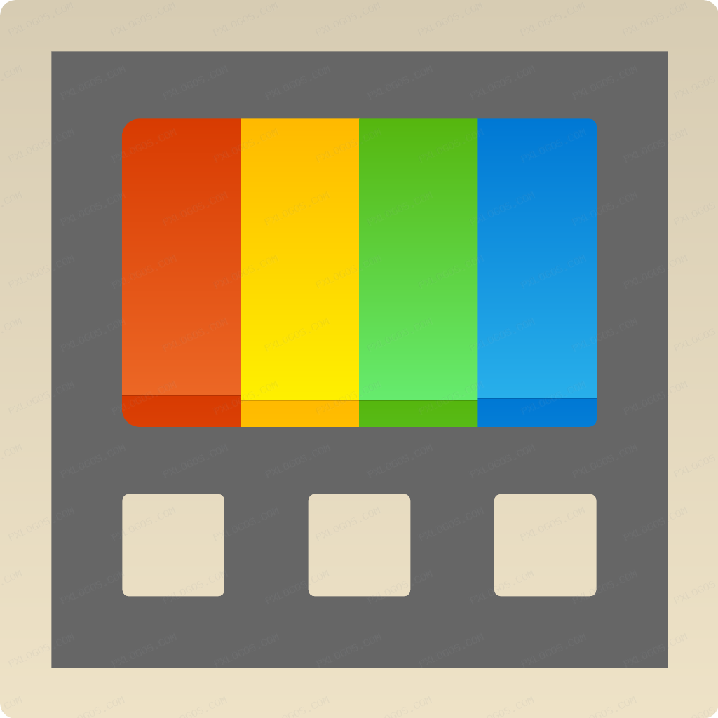 Microsoft Powertoys Logo PNG with transparent background