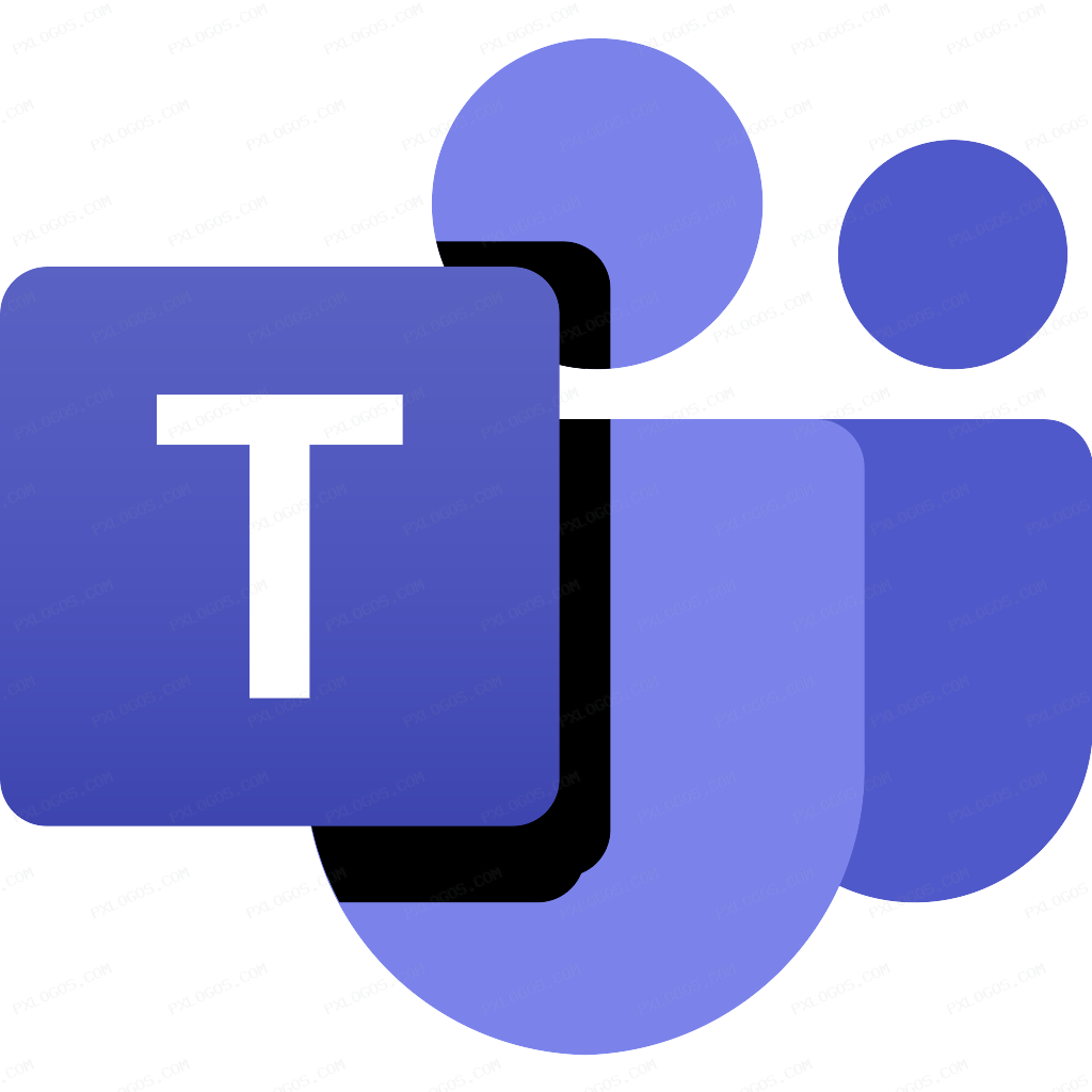 Microsoft Teams 2018 Logo PNG with transparent background