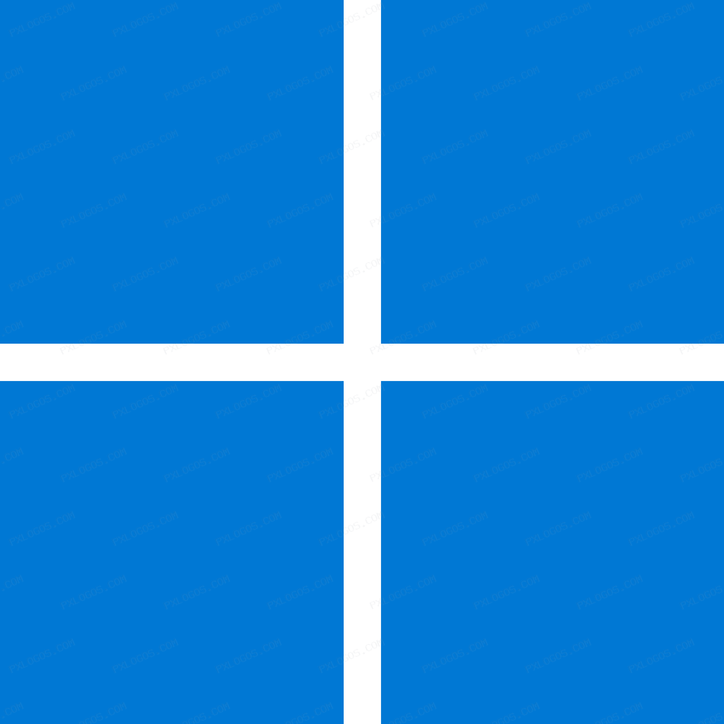 Microsoft Windows Logo PNG with transparent background