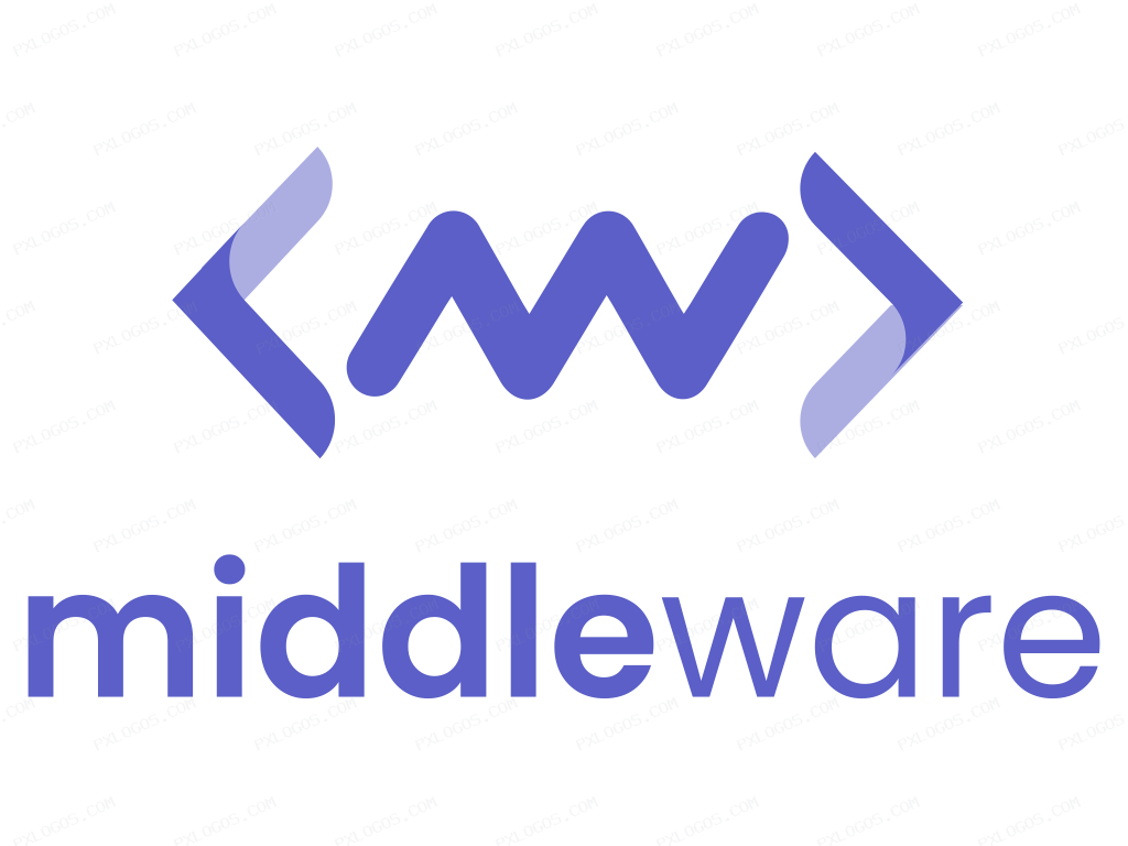 Middleware Logo PNG with transparent background
