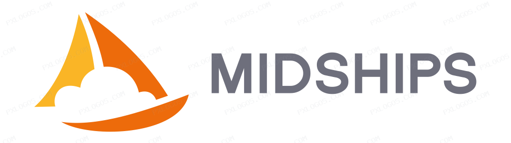 Midships Logo PNG with transparent background