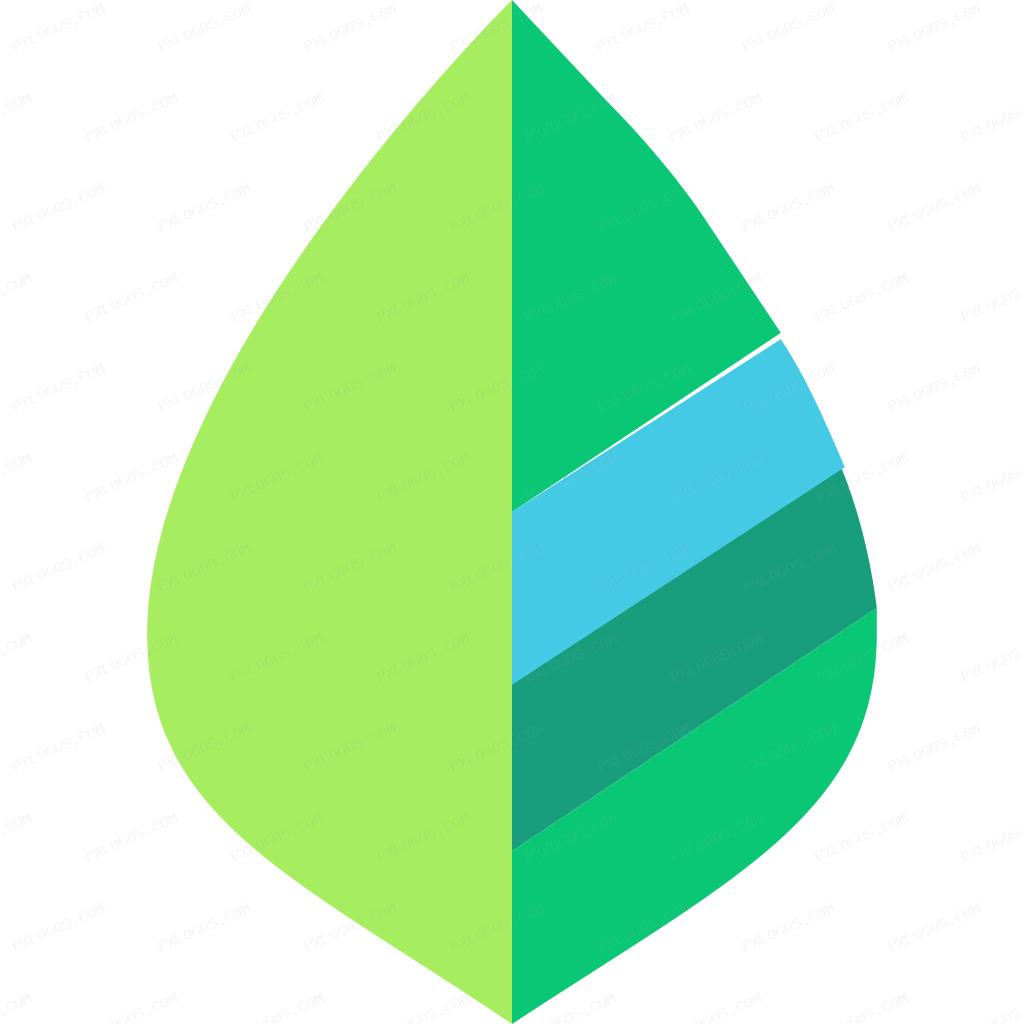 Mint Logo PNG with transparent background