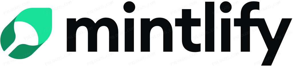 Mintlify Wordmark Logo PNG with transparent background