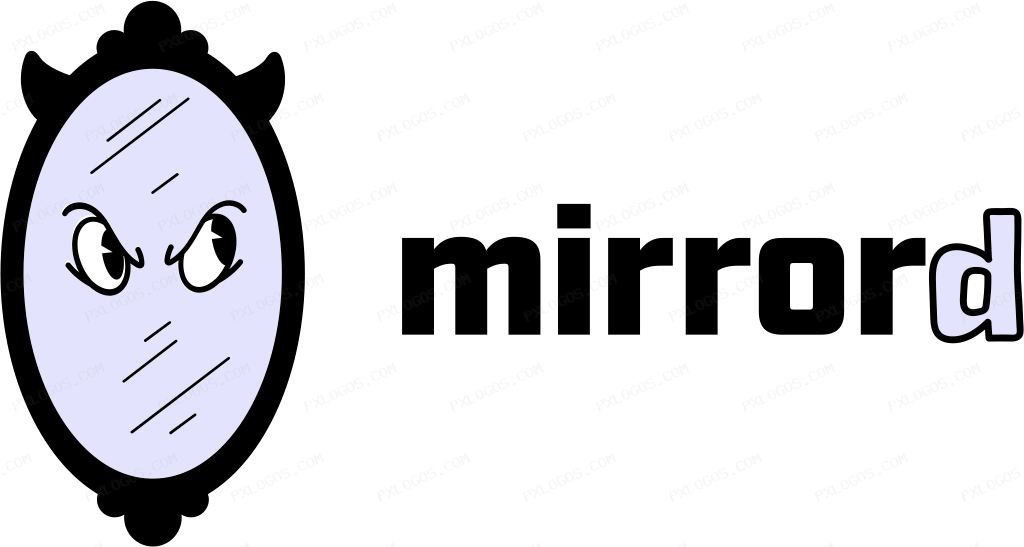 Mirrord Logo PNG with transparent background