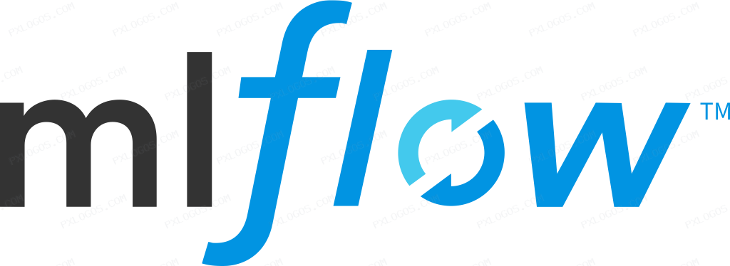ML Flow Wordmark Logo PNG with transparent background