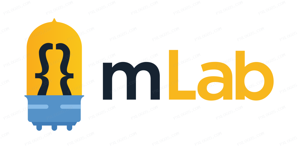 Mlab Wordmark Logo PNG with transparent background