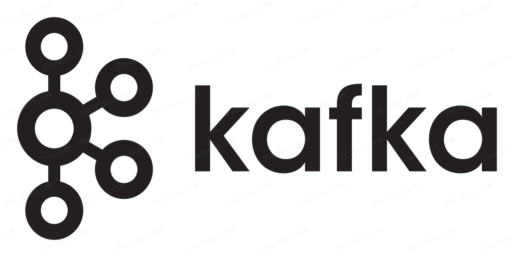 Apache Kafka Wordmark Logo PNG with transparent background