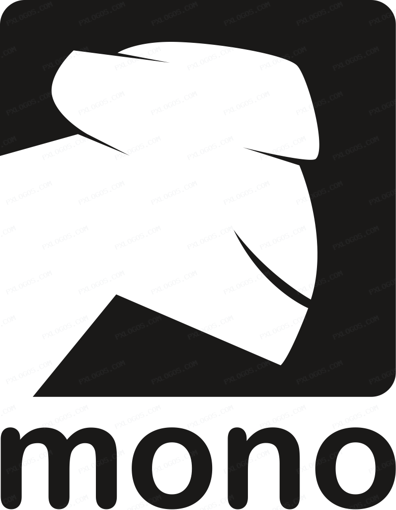 Mono Logo PNG with transparent background